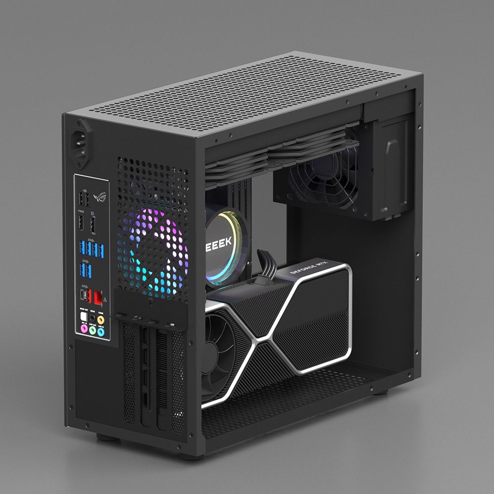 GEEEK B20 M-ATX CASE Black