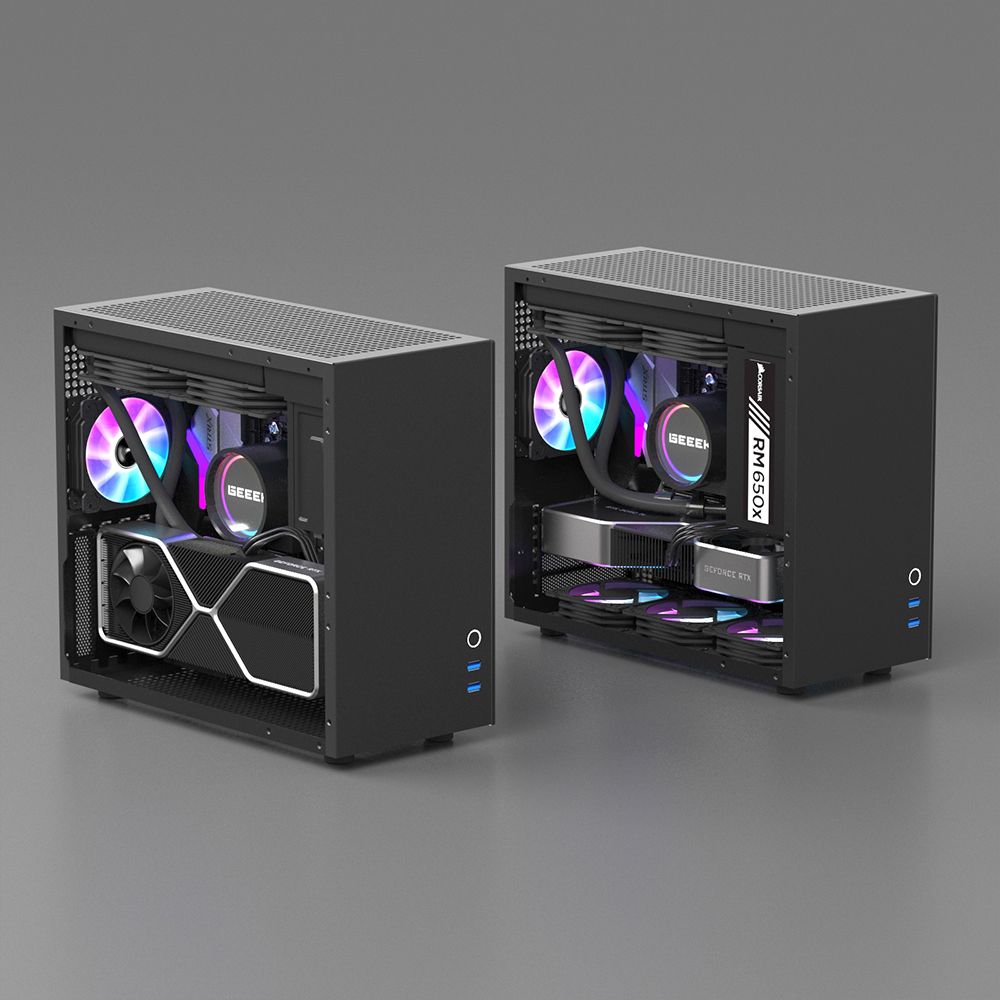 GEEEK B20 M-ATX CASE Black