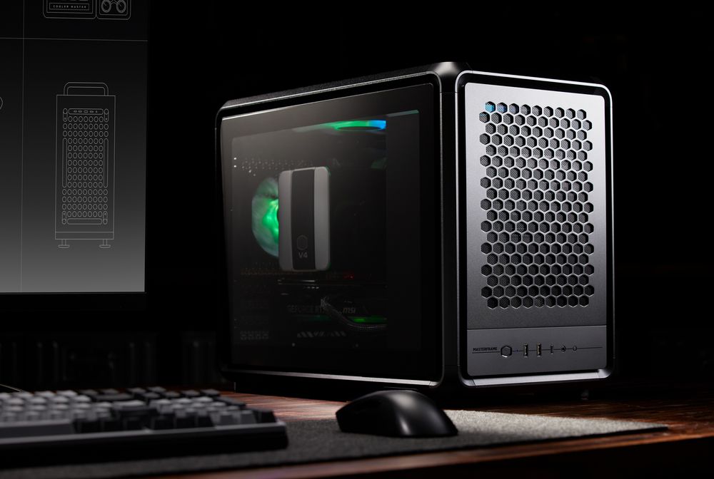 CoolerMaster MasterFrame 400 Mesh Black