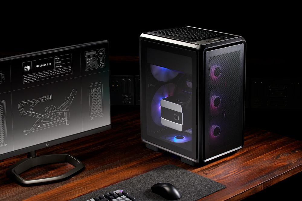 CoolerMaster MasterFrame 400 Mesh Black