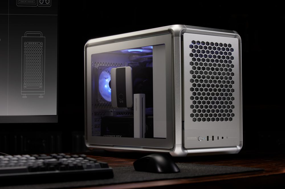 CoolerMaster MasterFrame 400 Mesh Silver