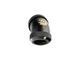 �ڥ����ȥ�å��ò��� Bitspower Carbon Black Enhance 45-Degree Dual Multi-Link Adapter For OD 12MM