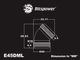 �ڥ����ȥ�å��ò��� Bitspower Carbon Black Enhance 45-Degree Dual Multi-Link Adapter For OD 12MM
