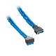 CableMod ModMesh Right Angle Internal USB 3.0 50cm - Light Blue (CM-CAB-RIU3-N50KLB-R)