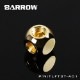BARROW Metalic Cube Tee - 3Way Gold