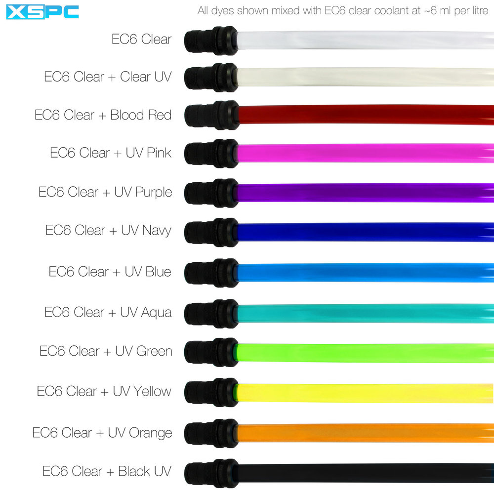 XSPC EC6 ReColour Dye - Black UV