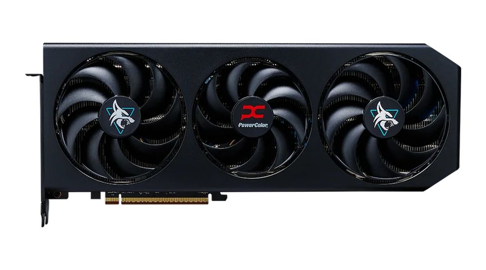 �����佪λ�� Powercolor Hellhound AMD Radeon RX 9070 16GB GDDR6