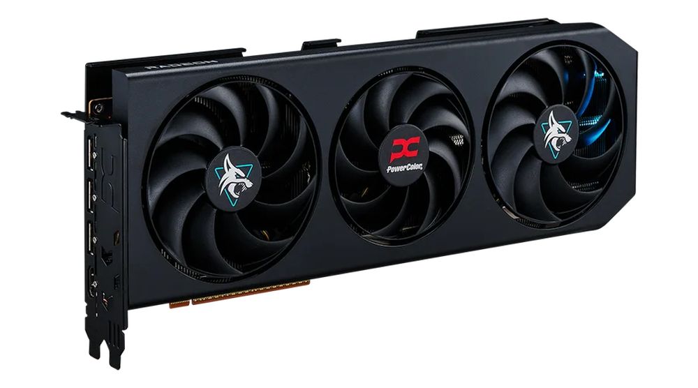 �����佪λ�� Powercolor Hellhound AMD Radeon RX 9070 16GB GDDR6