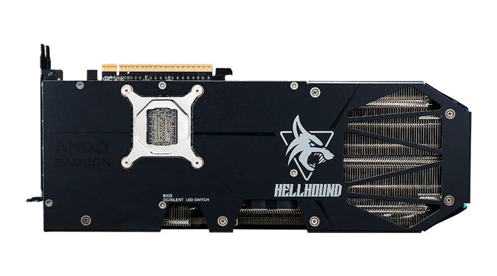 �����佪λ�� Powercolor Hellhound AMD Radeon RX 9070 16GB GDDR6