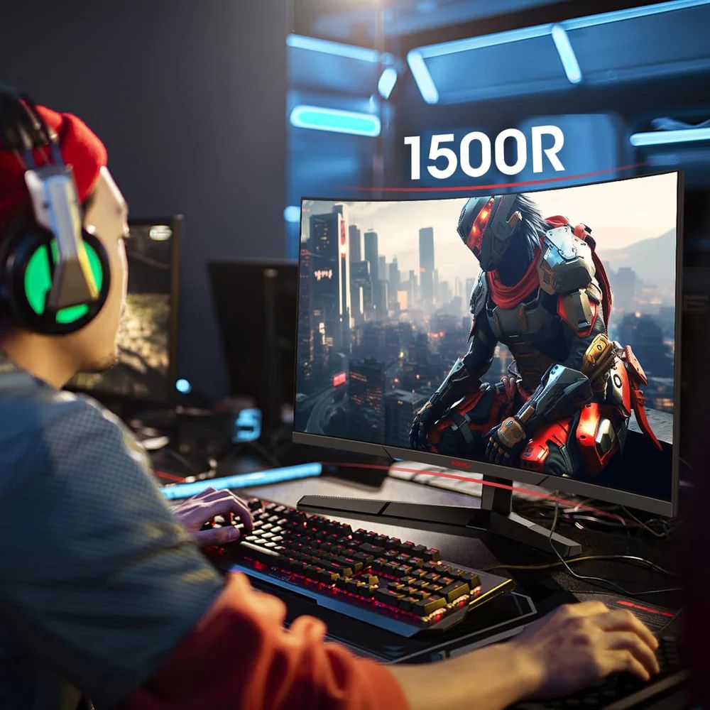 ������Źľ���� KOORUI 24E6CA 23.6����� 180Hz FHD �Ѷʥ����ߥ󥰥�˥���