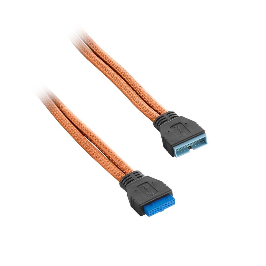 CableMod ModFlex Internal USB 3.0 Extension 50cm Orange (CMCABIUS3