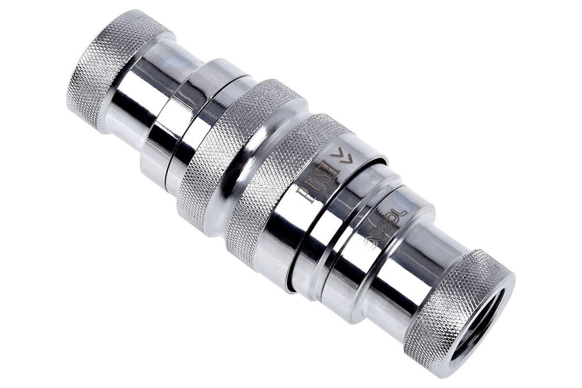 ACool Eiszapfen quick release connector kit G1/4 inner thread - Chrome