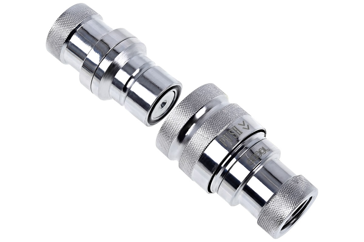 ACool Eiszapfen quick release connector kit G1/4 inner thread - Chrome