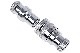 ACool Eiszapfen quick release connector kit G1/4 inner thread - Chrome