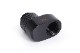 ACool Eiszapfen 16mm offset fitting rotatable G1/4 OT to G1/4 IT - black
