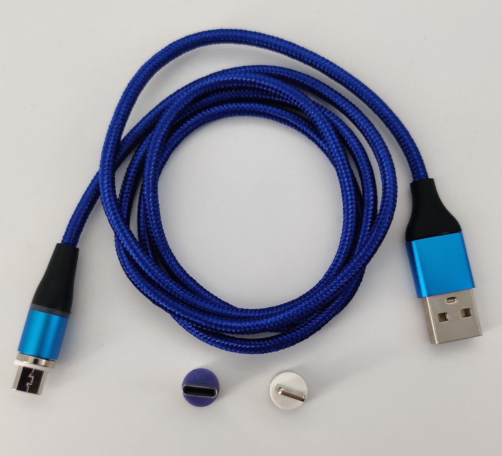 CWTP Blue magneticæ弰USB֥microUSB/TypeC/Lightning(ǡž/б)