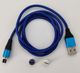 CWTP Blue magneticæ弰USB֥microUSB/TypeC/Lightning(ǡž/б)