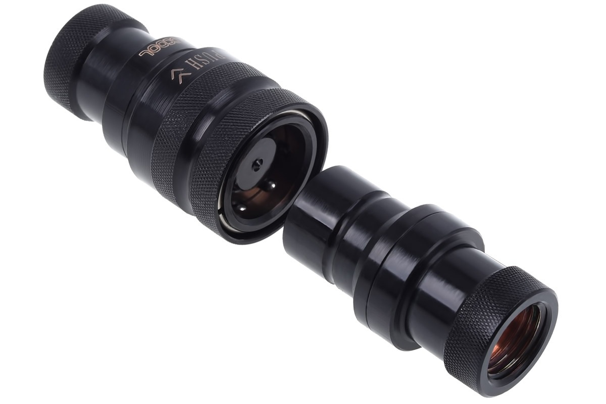 ACool Eiszapfen quick release connector kit G1/4 inner thread - Deep Black