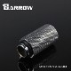 BARROW Male to Female Extender - 30mm Shiny silver