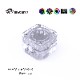 Bykski B-FMpa-V3-X DIY set transparent acrylic luminous water flow meter