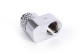ACool Eiszapfen 16mm offset fitting rotatable G1/4 OT to G1/4 IT - chrom