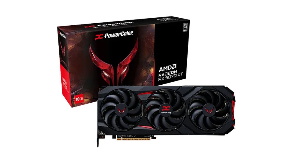 Powercolor Red Devil AMD Radeon RX 9070 XT 16GB GDDR6