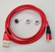 CWTP RED magneticæ弰USB֥microUSB/TypeC/Lightning(ǡž/б)