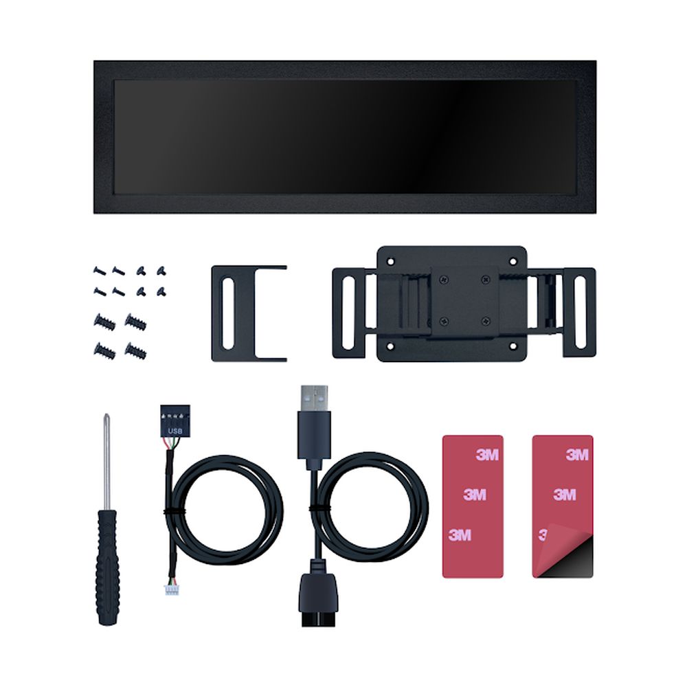 Lian Li 8.8" Universal Screen Black