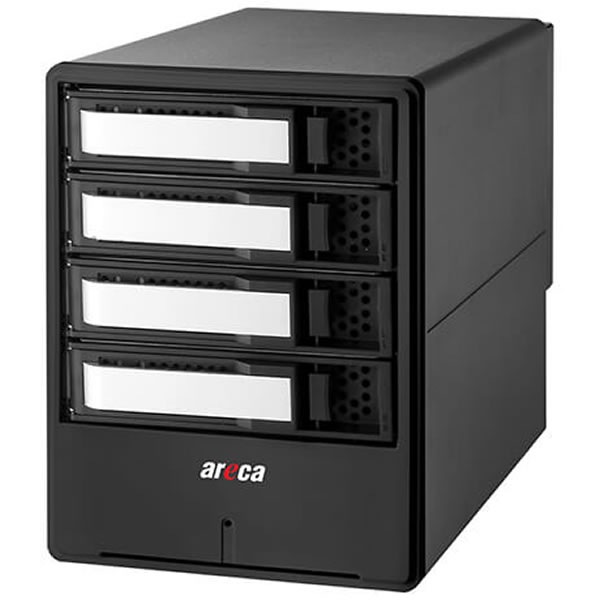 areca ARC-8050T5U-4A SAS/SATA�б�4�٥�����RAID��˥åȡ�Thunderblot5��USB10G��³