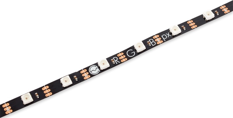 aquacomputer RGBpx LED strip 27.3 cm, width 5 mm, 15 addressable LEDs