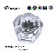 Bykski B-FMpa-HC-V2 Boutique Hexagonal transparent acrylic flow meter