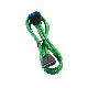 CableMod ModFlex Right Angle Internal USB 3.0 50cm - Green (CM-CAB-RIU3-50KG-R)