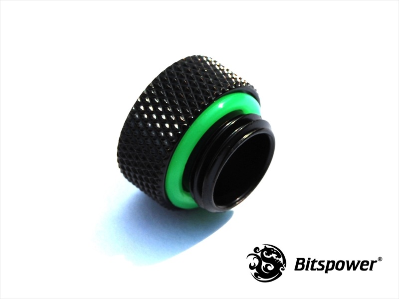 Bitspower G1/4" Matt Black IG1/4" Extender