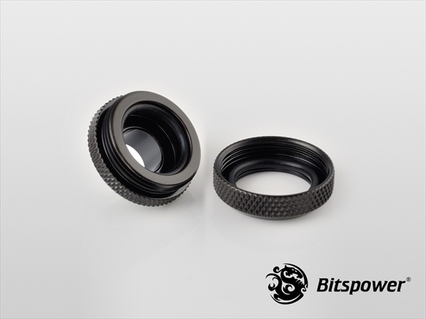 Bitspower G1/4" Matt Black Enhance Multi-Link For OD 16MM
