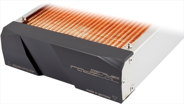 aquacomputer airplex radical 2/420, copper fins