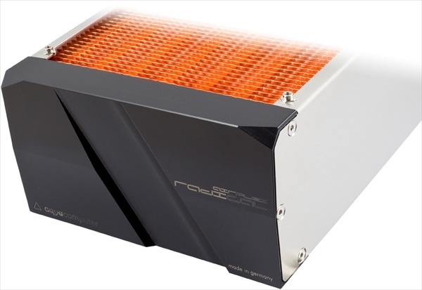 aquacomputer airplex radical 4/420, copper fins