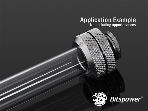 Bitspower None Chamfer PETG Link Tube OD12MM-Length 500MM