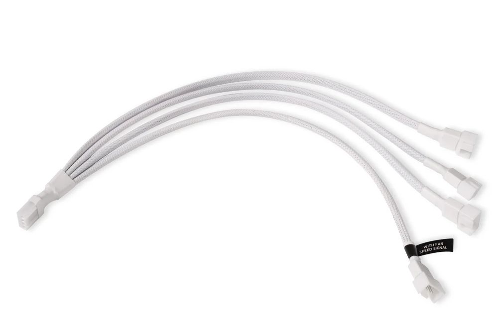 ACool Y-Splitter 4-Pin to 4x 4-Pin PWM 30cm white