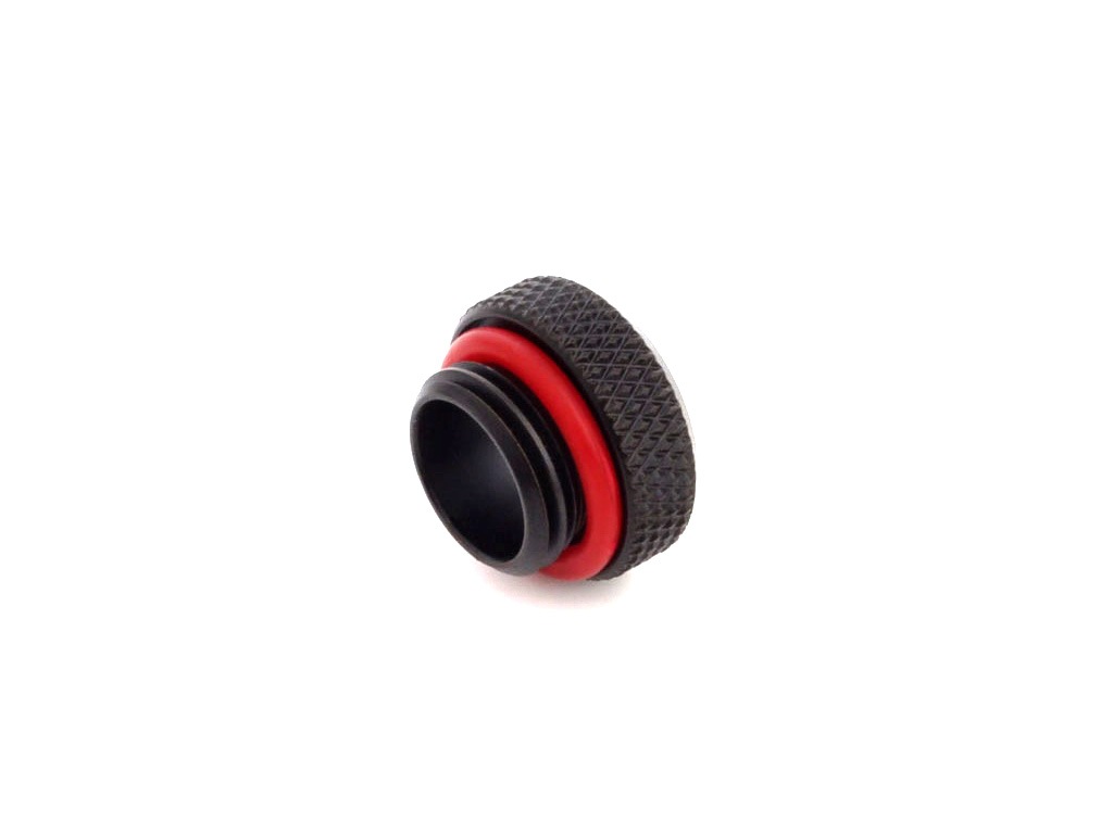 �ڥ����ȥ�å��ò��� Bitspower G1/4" Carbon Black Multi-Link Adapter-Mini
