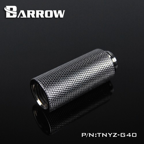 BARROW Male to Female Extender - 40mm Shiny silver