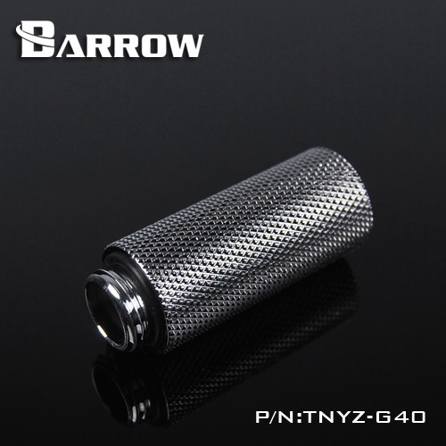 BARROW Male to Female Extender - 40mm Shiny silver