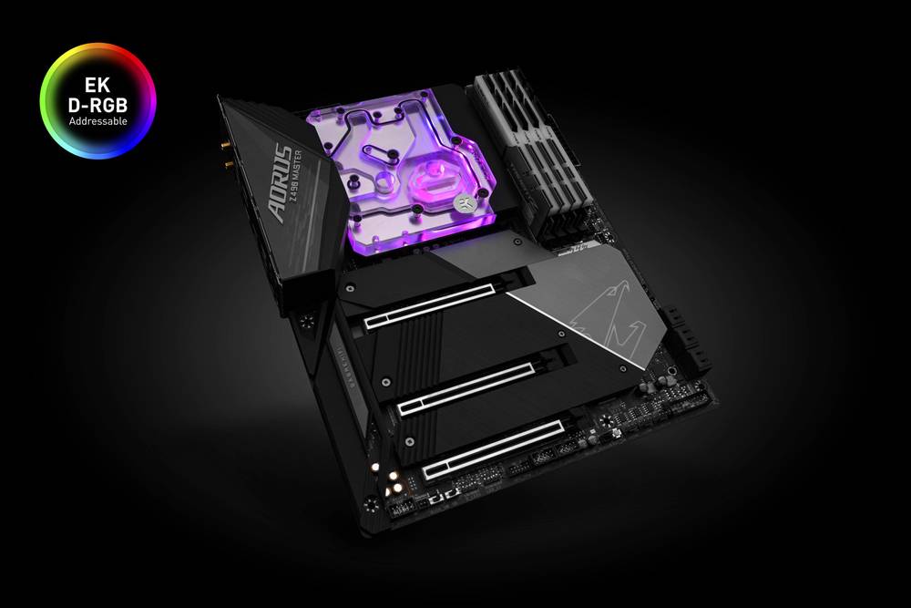 EK WaterBlocks EK-Quantum Momentum Aorus Z490 Master D-RGB - Plexi