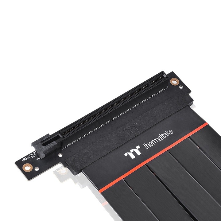 �ڼ�󤻾��ʡ�Ǽ���׳�ǧ�� Thermaltake TT Premium PCI-E 4.0 Extender 200mm with 90 degree adapter (AC-060-CO1OTN-C2)