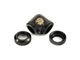 �ڥ����ȥ�å��ò��� Bitspower Carbon Black Enhance 90-Degree Dual Multi-Link Adapter For OD 12MM