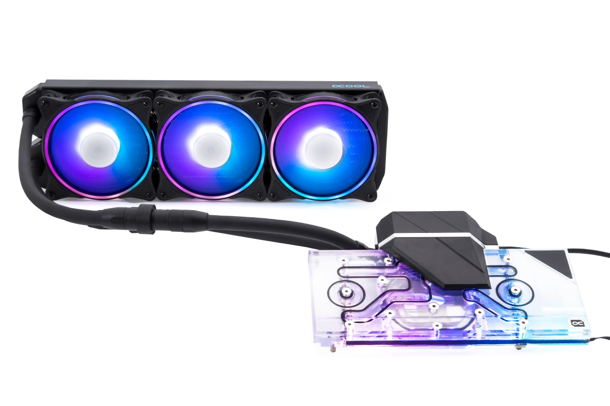 ACool Eiswolf 2 AIO - 360mm RTX 3090/3080 with Backplate (Reference)