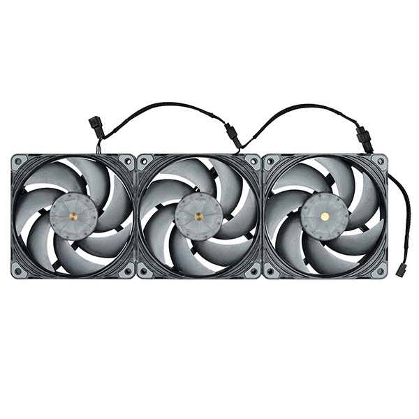 Phanteks (ファントクス) T30ファン 高性能ファン 4ピン PWM PHANTEKS T30 工業グレード高圧 12 センチメートル PWM 水空冷ファン