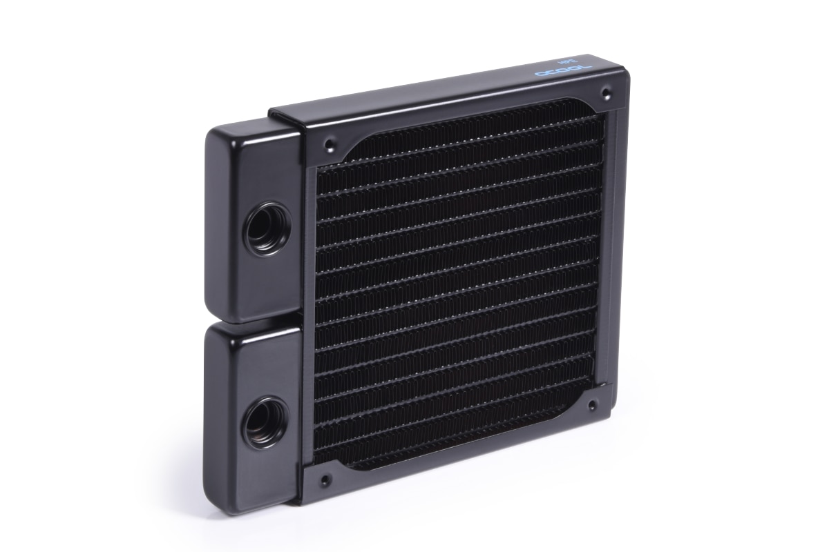 ALPHACOOL 480mm+120mmラジエーター 12cmファンを9基搭載できる巨大ラジエーターが入荷、Alphacool製