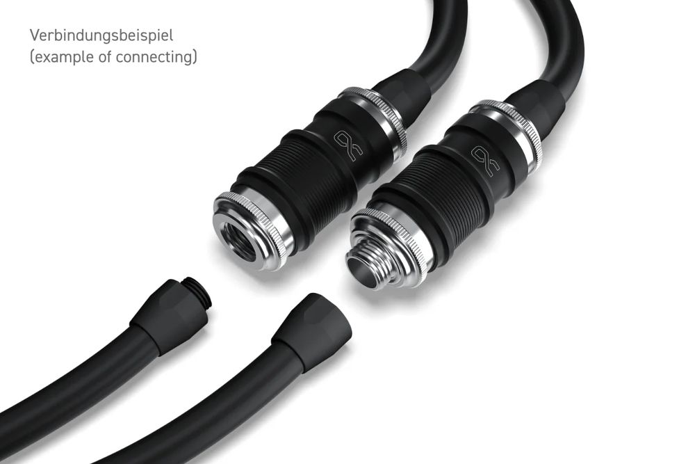 ACool ES Quick Release BLH1A PushIn Male IT with bulkhead fitting