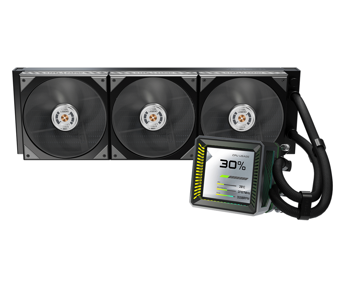 ASRock Steel Legend Dark 360 LCD