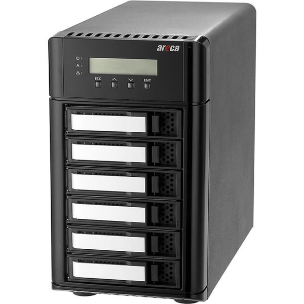 areca ARC-8050T5U-6 SAS/SATA�б�6�٥�����RAID��˥åȡ�Thunderblot5��USB10G��³